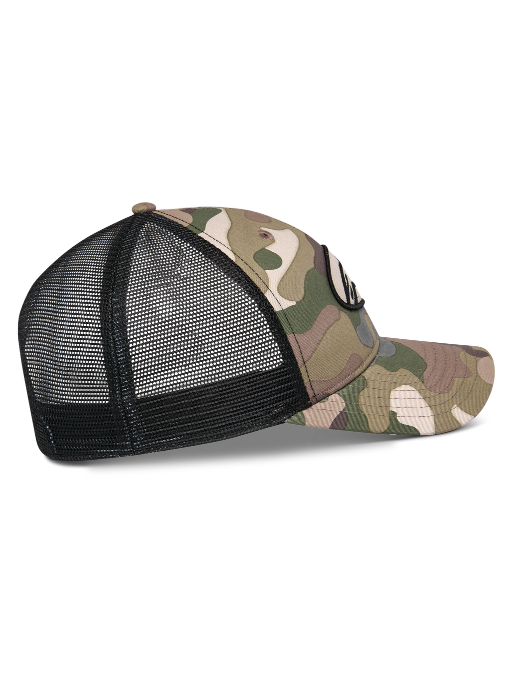 Oblique Camo Trucker Hat