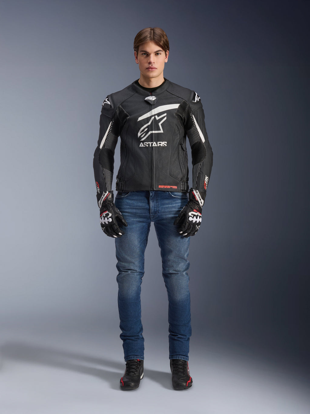 GP Plus R V4 Rideknit Leather Jacket
