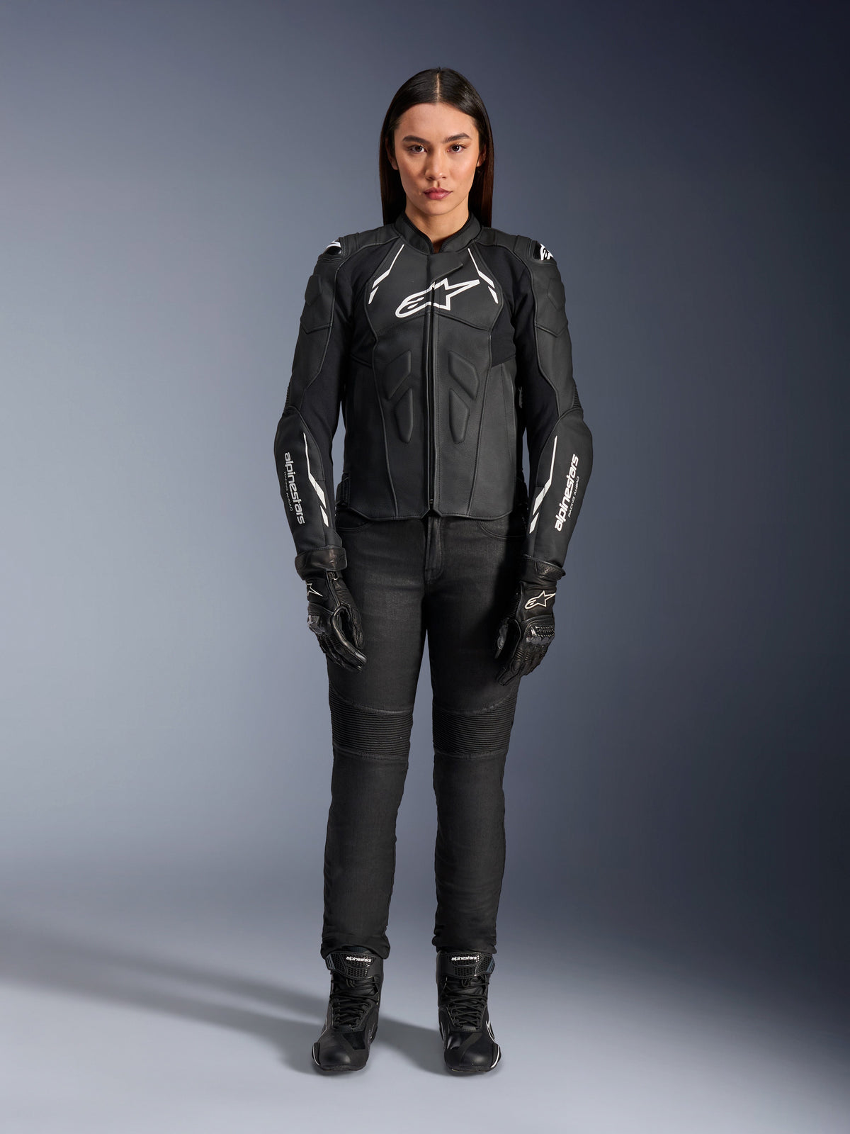 Women Stella Dusk Leather Jacket