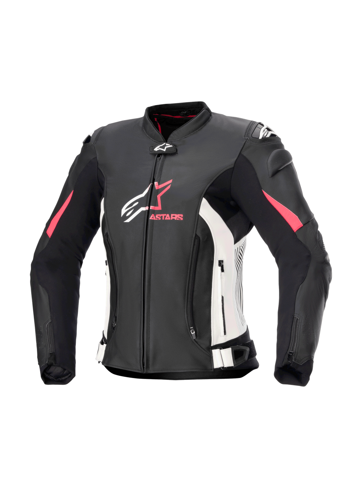 Women Stella GP Plus V4 Leather Jacket