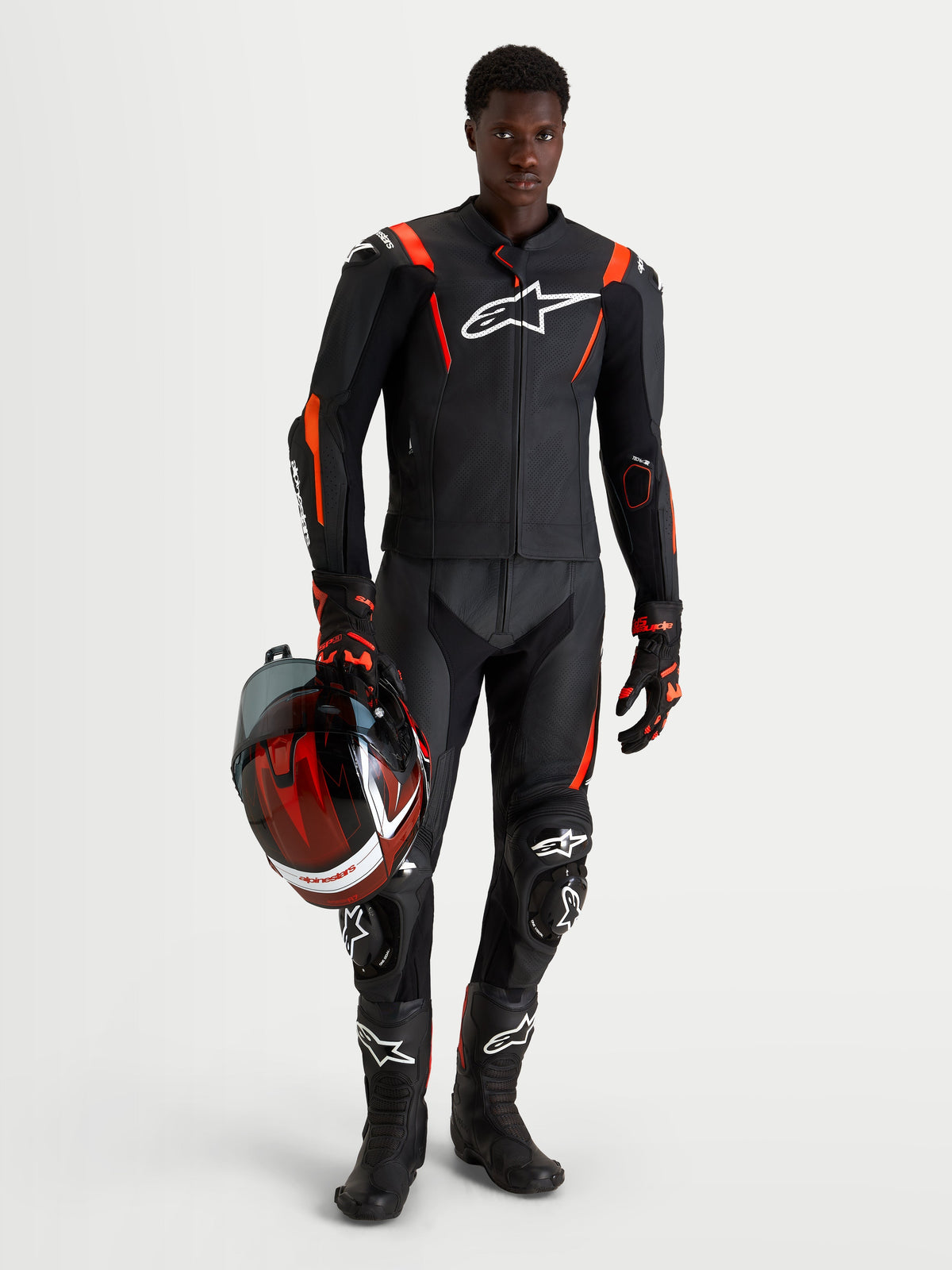 Missile V3 Leather Suit - 2PC