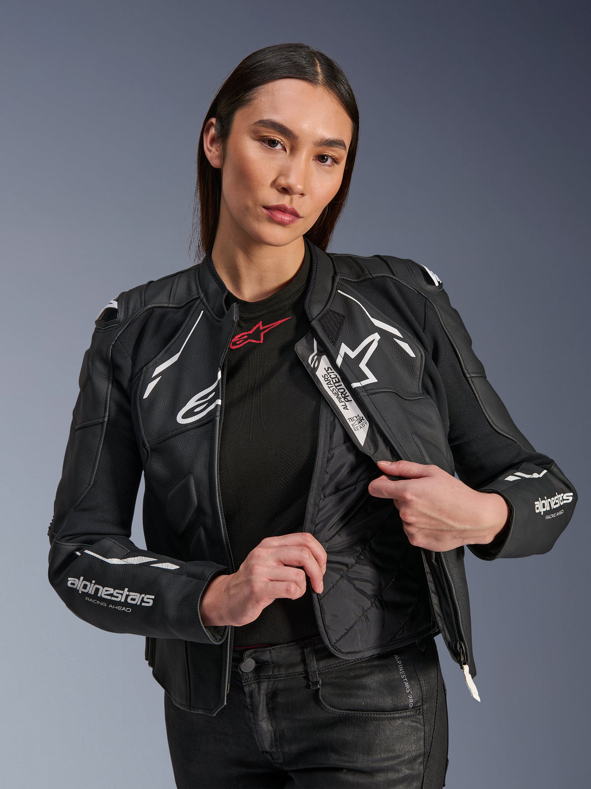 Women Stella Dusk Leather Jacket