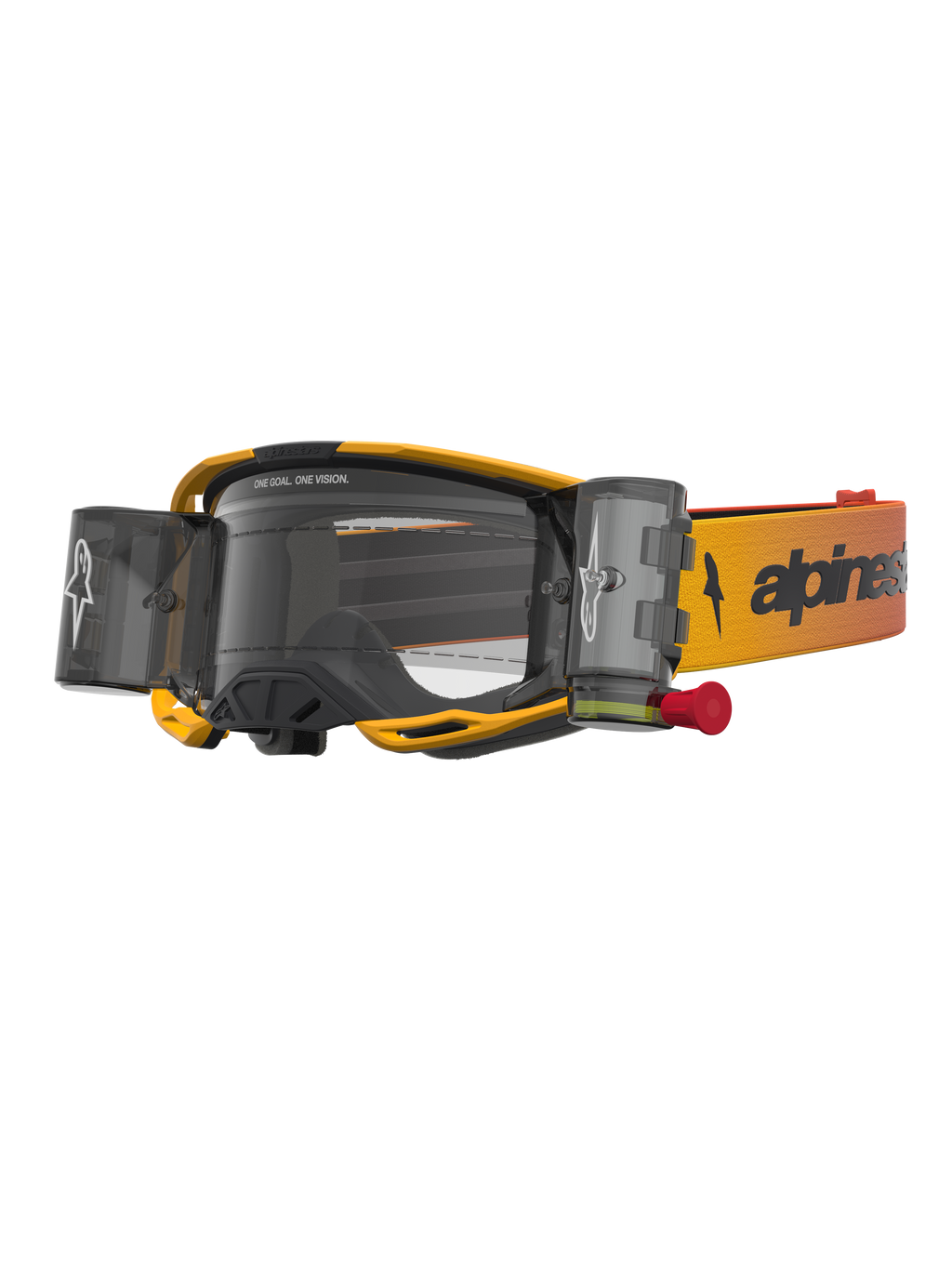Vision 8 Amber Roll Off Goggles