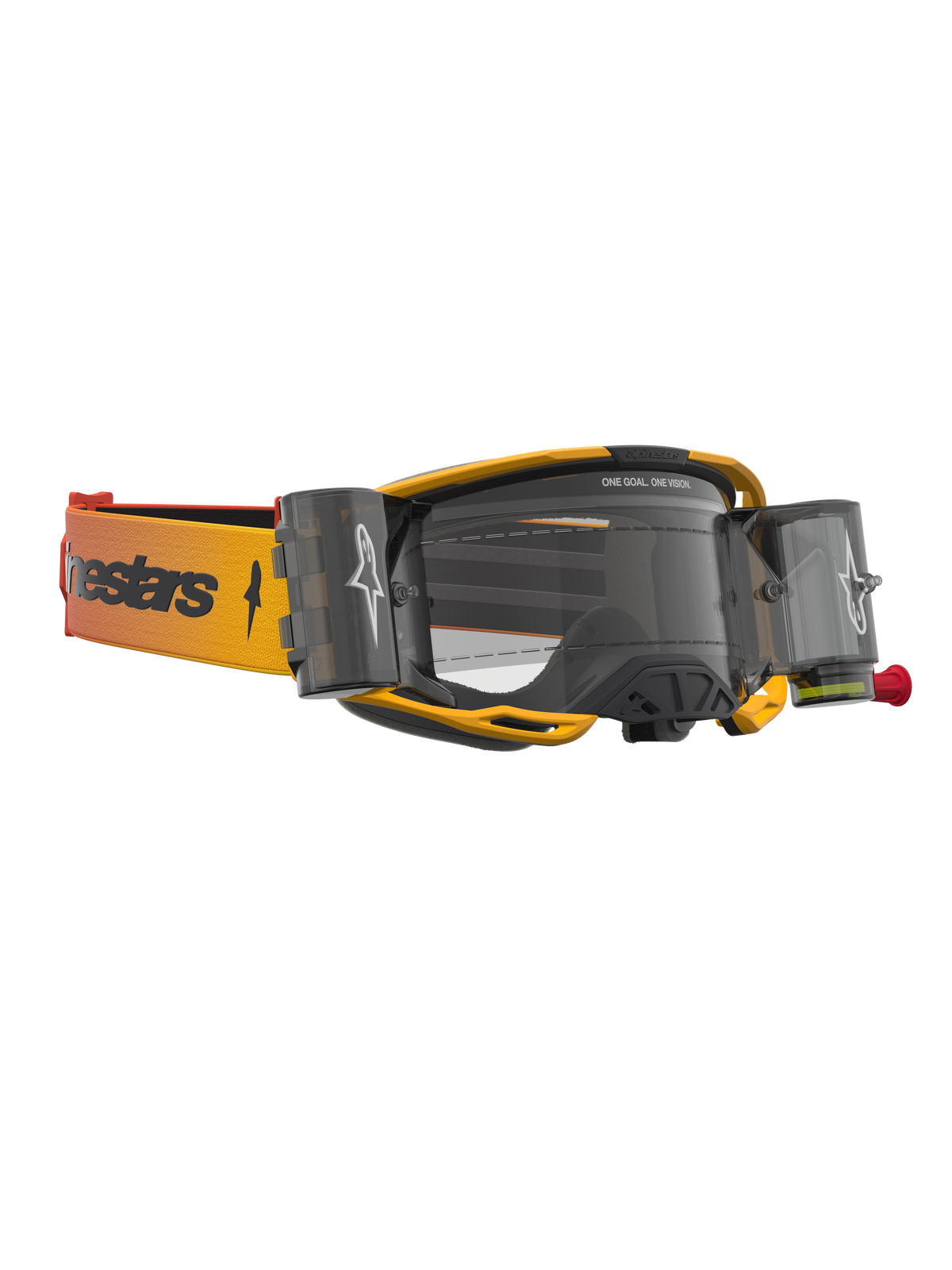 Vision 8 Amber Roll Off Goggles