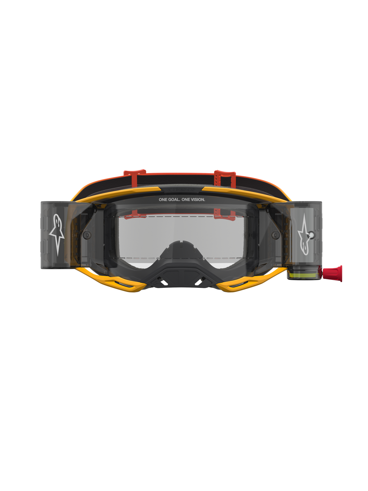 Vision 8 Amber Roll Off Goggles