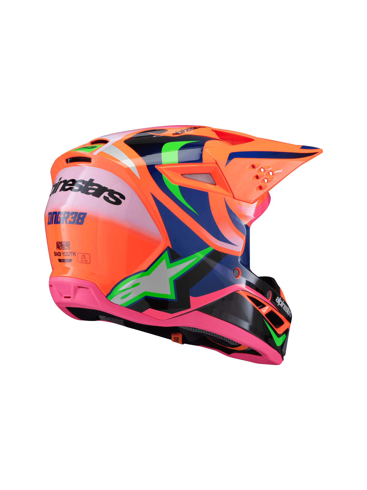 Limited Edition SM3 Youth Deegan Helmet ECE06/DOT